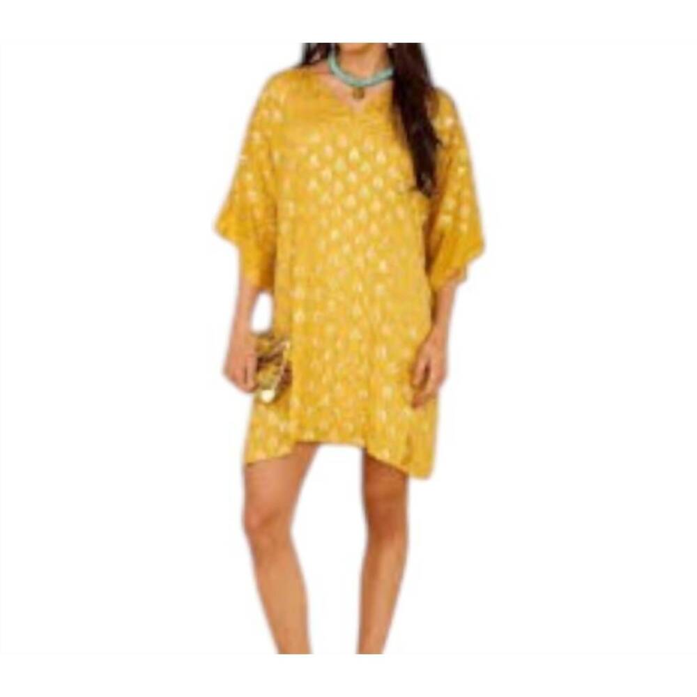 NEW TELA helios mini dress in yellow